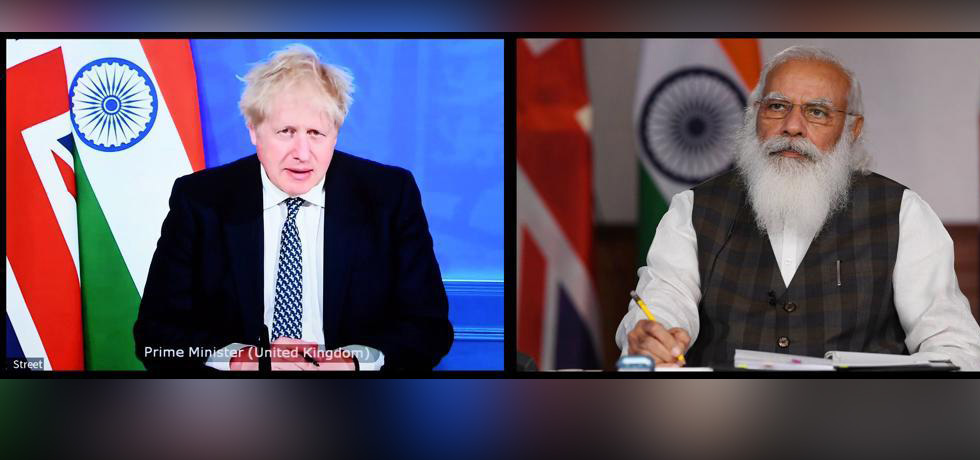 Prime Minister held a virtual summit with Boris Johnson, Prime Minister of United Kingdom